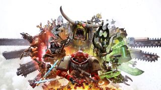 Art showing off the game's factions