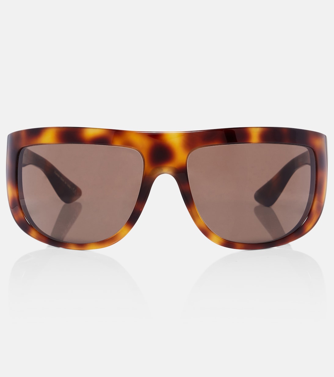 X Oliver Peoples 1974c Flat-Top Sunglasses in Brown - Khaite