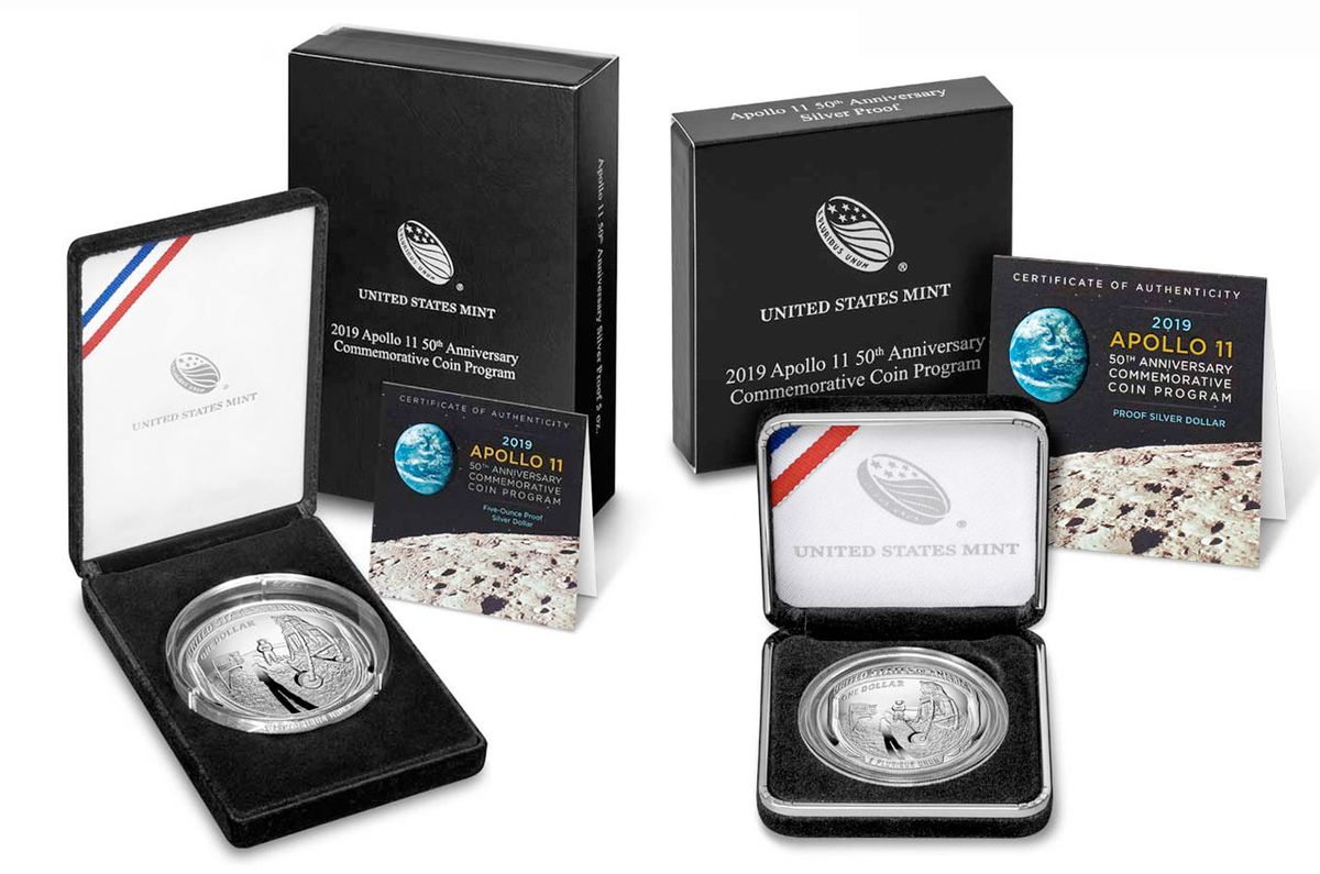 The United States Mint is concluding its Apollo 11 50th Anniversary Commemorative Coin program on Friday, Dec. 27, 2019. Over the course of a year, almost 600,000 of the coins were sold. 