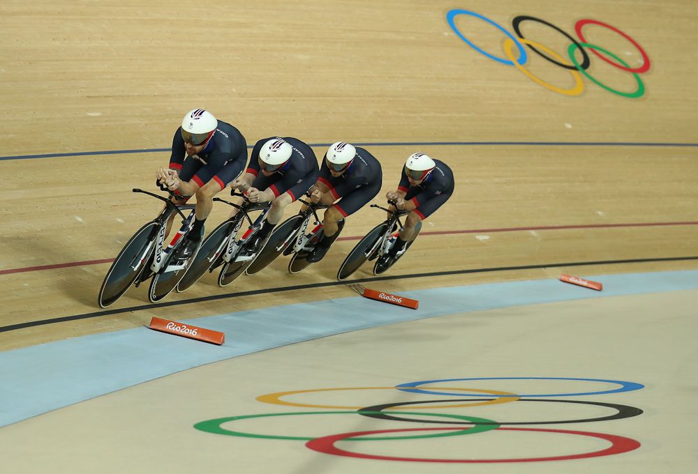 Olympic Games Great Britain set world record in team pursuit Cyclingnews