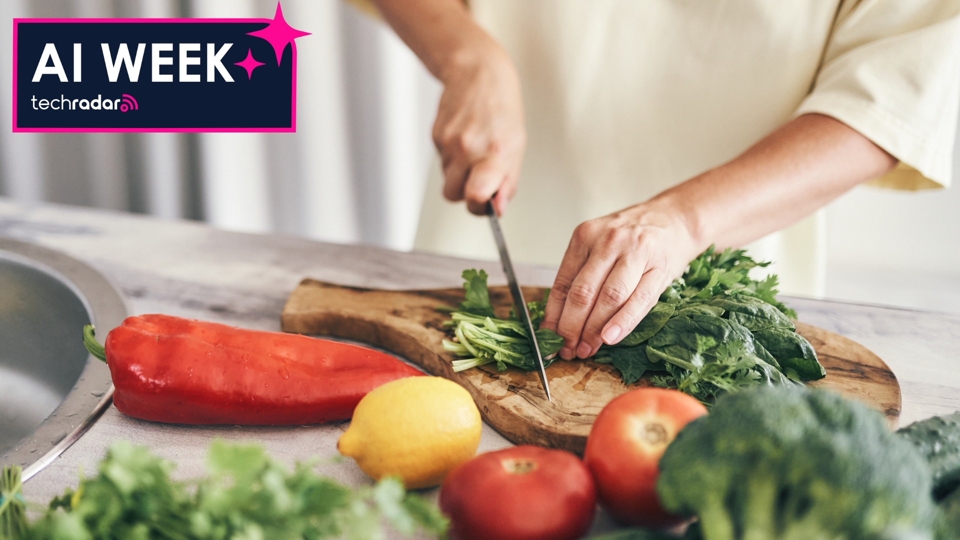 Healthy food chopping