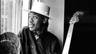 Guitarist Eric Gales (aka Raw Dawg) poses for a portrait in the late 1980s in New York City, New York.