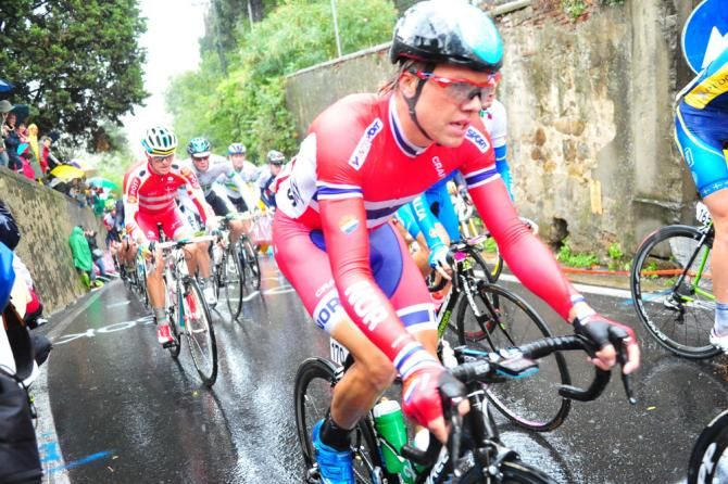 Edvald Boasson Hagen (Norway) is a darkhorse favourite for the 2013 world championship title
