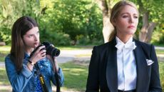 Anna Kendrick and Blake Lively in A Simple Favor movie (2018)