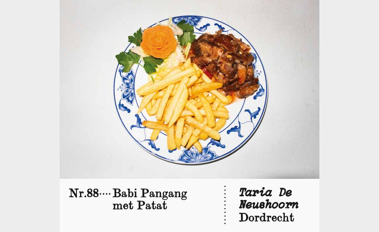 Plate of food from Benjamin Li&#039;s exploration of the Netherlands&#039; Chinese-Indonesian restaurants