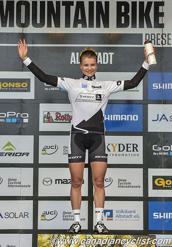 World Cup leader Jenny Rissveds (Scott-Odlo MTB Racing Team)