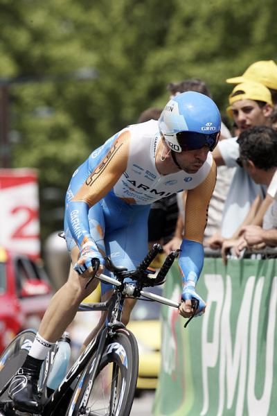 David Millar (Garmin-Slipstream) finished in fifth, 40 seconds behind Contador.