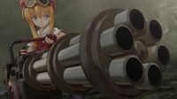 Trails in the Sky 2nd Chapter - Tita with a minigun