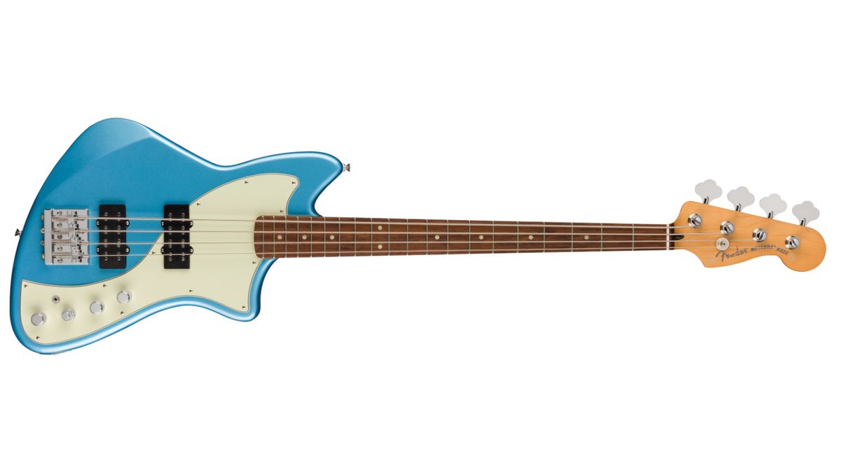 Fender Player Plus Active Meteora Bass in Opal Spark finish