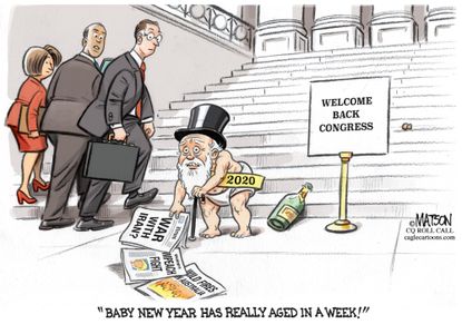Editorial Cartoon U.S. Congress 2020&nbsp;