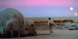 Tatooine in Star Wars A New Hope 1977