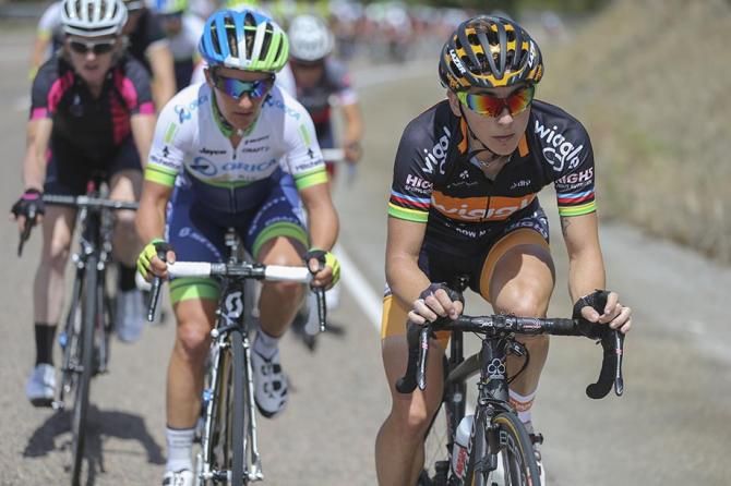 Giorgia Bronzini looks to be in good form