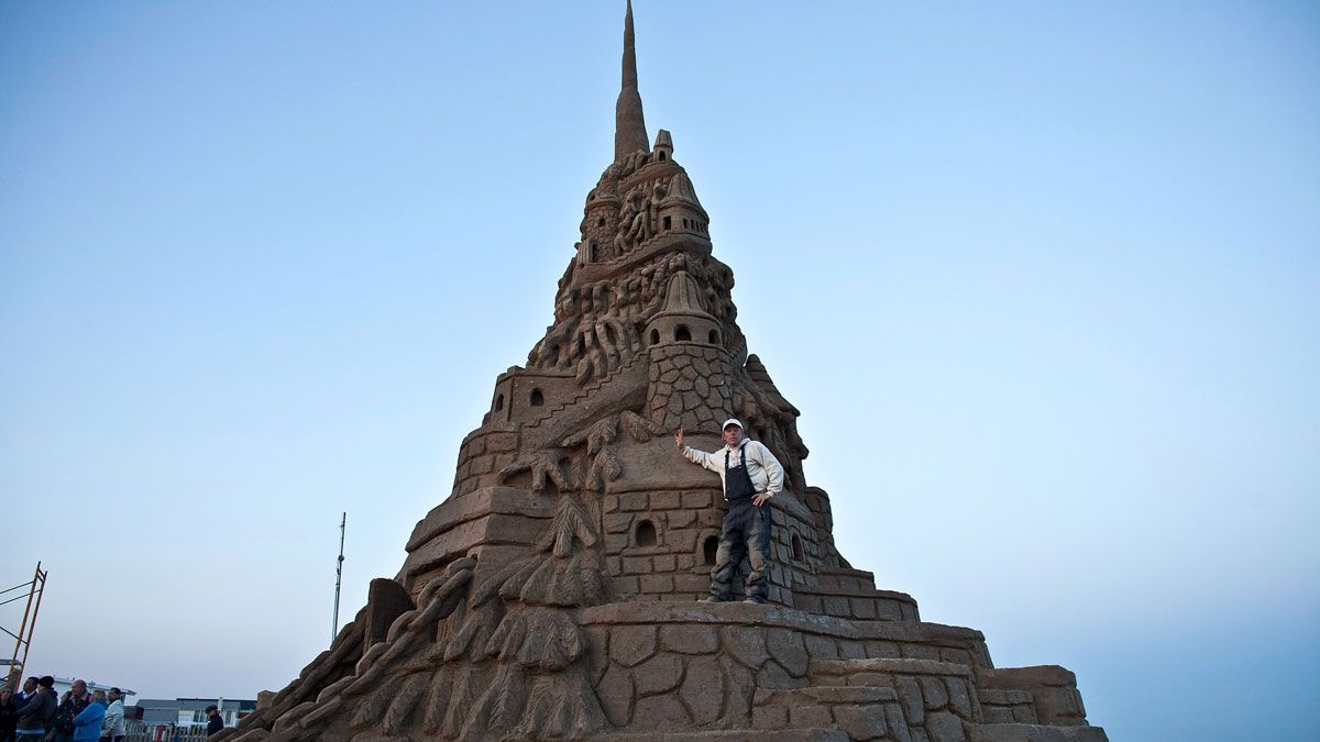 Tallest sandcastle