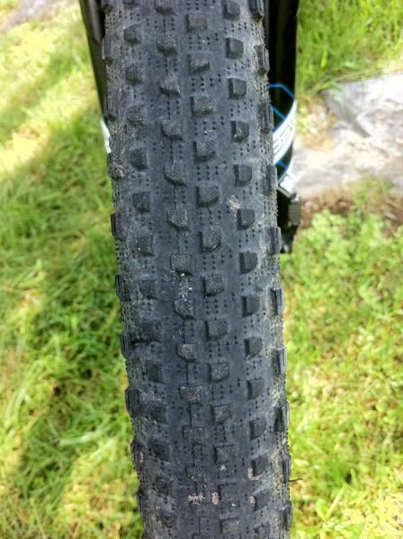 The tread on the Specialized Renegade Control tires