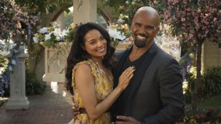 'S.W.A.T.' stars Shemar Moore as Daniel "Hondo" Harrelson and Rochelle Aytes as Nichelle.