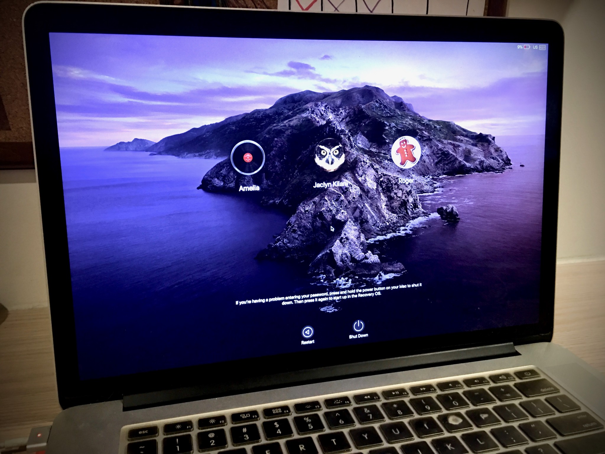 Multiple users on MacOS