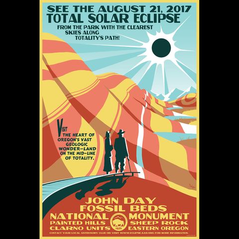 Gorgeous 2017 Solar Eclipse Posters by Astronomer-Artist Tyler Nordgren ...