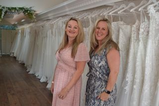 Wedding Valley features bridal shop owners Kelly Dixon and Jo Driver who own Amelia's in Clitheroe.