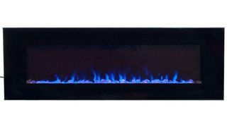 Northwest 54-Inch LED Fire and Ice Electric Fireplace