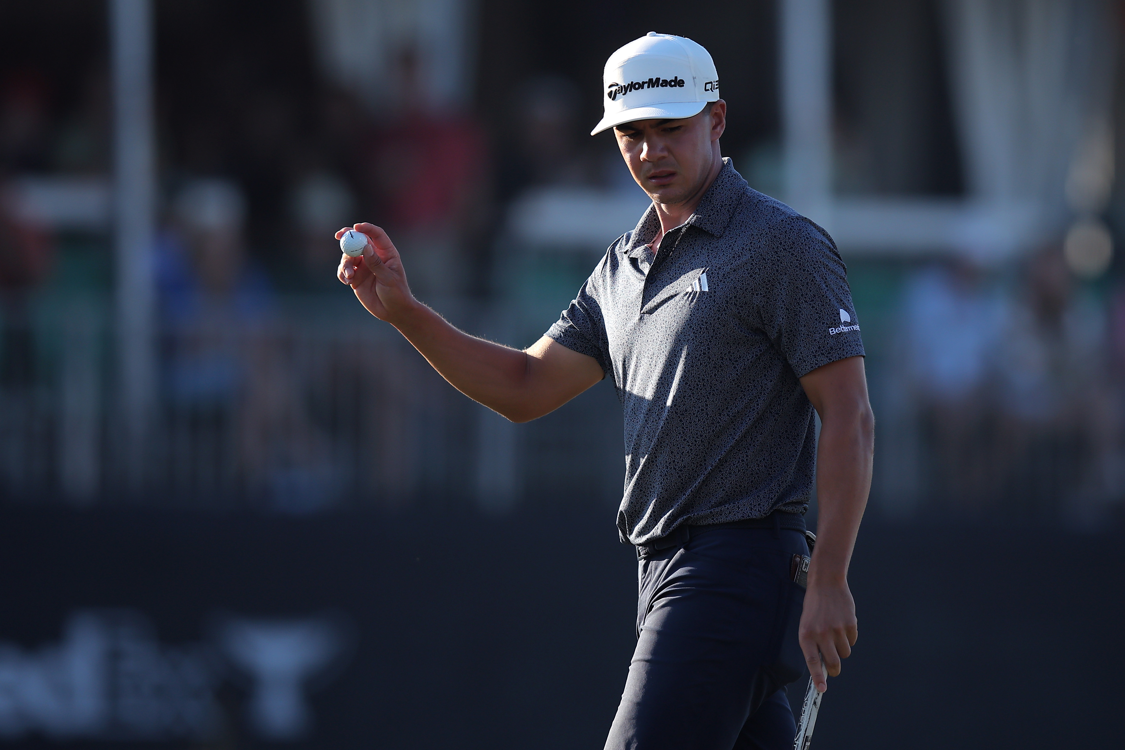Michael Thorbjornsen waves to the crowd