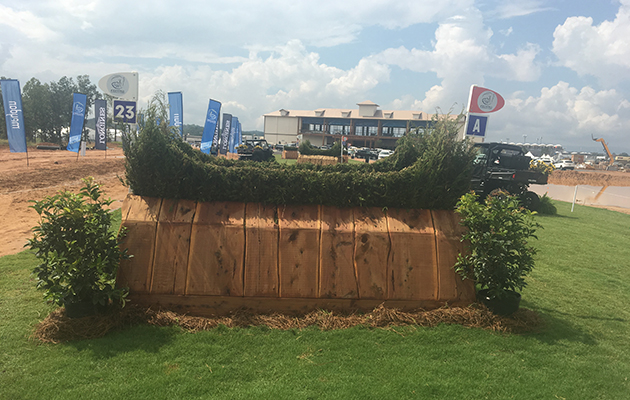 World Equestrian Games cross-country course