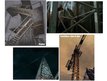 Buildings are graphically well implemented, but could be larger and higher.