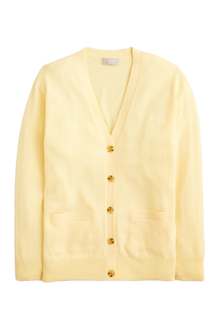 J.Crew Cashmere Relaxed Cardigan Sweater