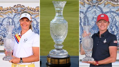 The Solheim Cup trophy