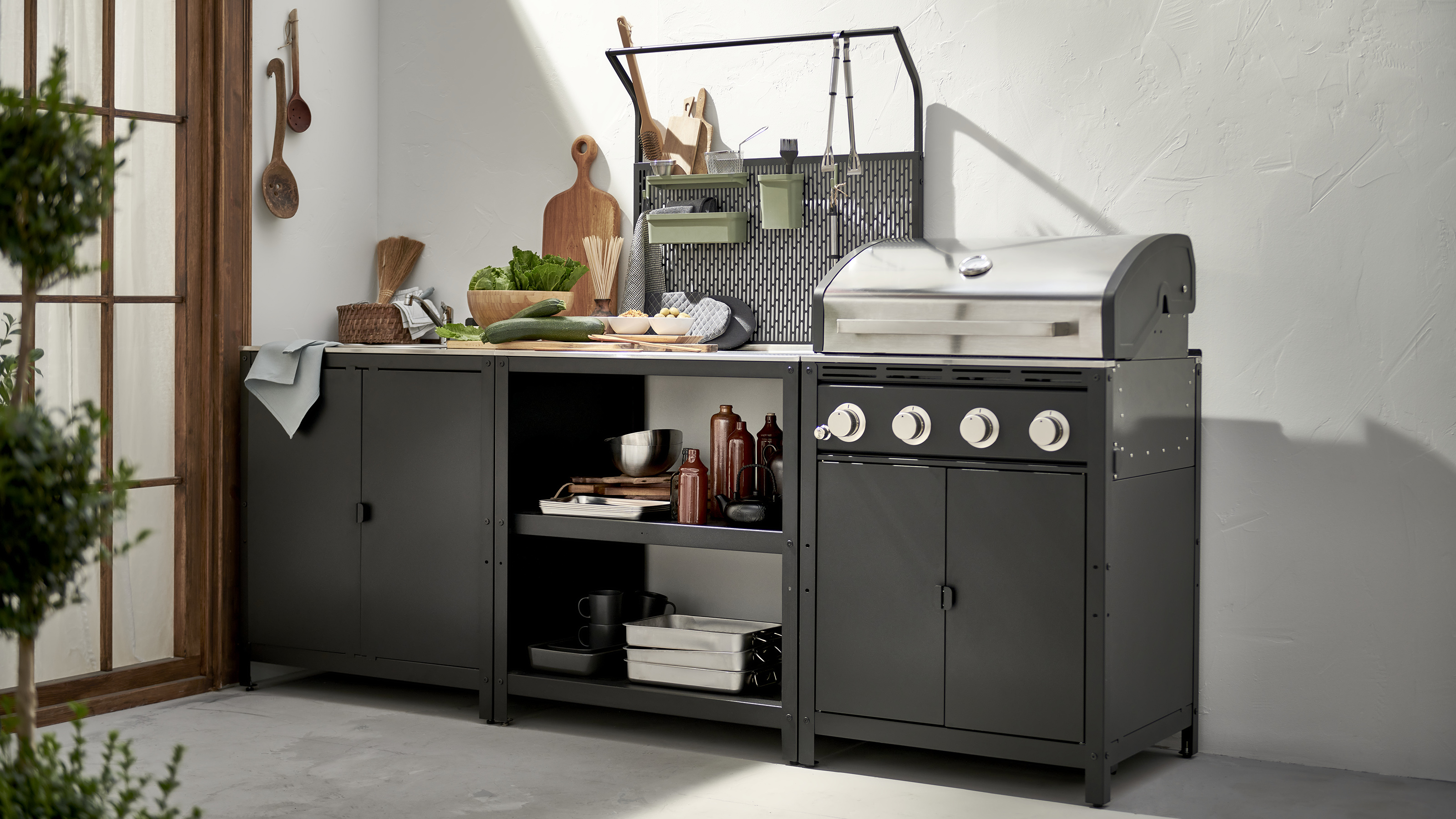 IKEA grillspar kitchen island unit