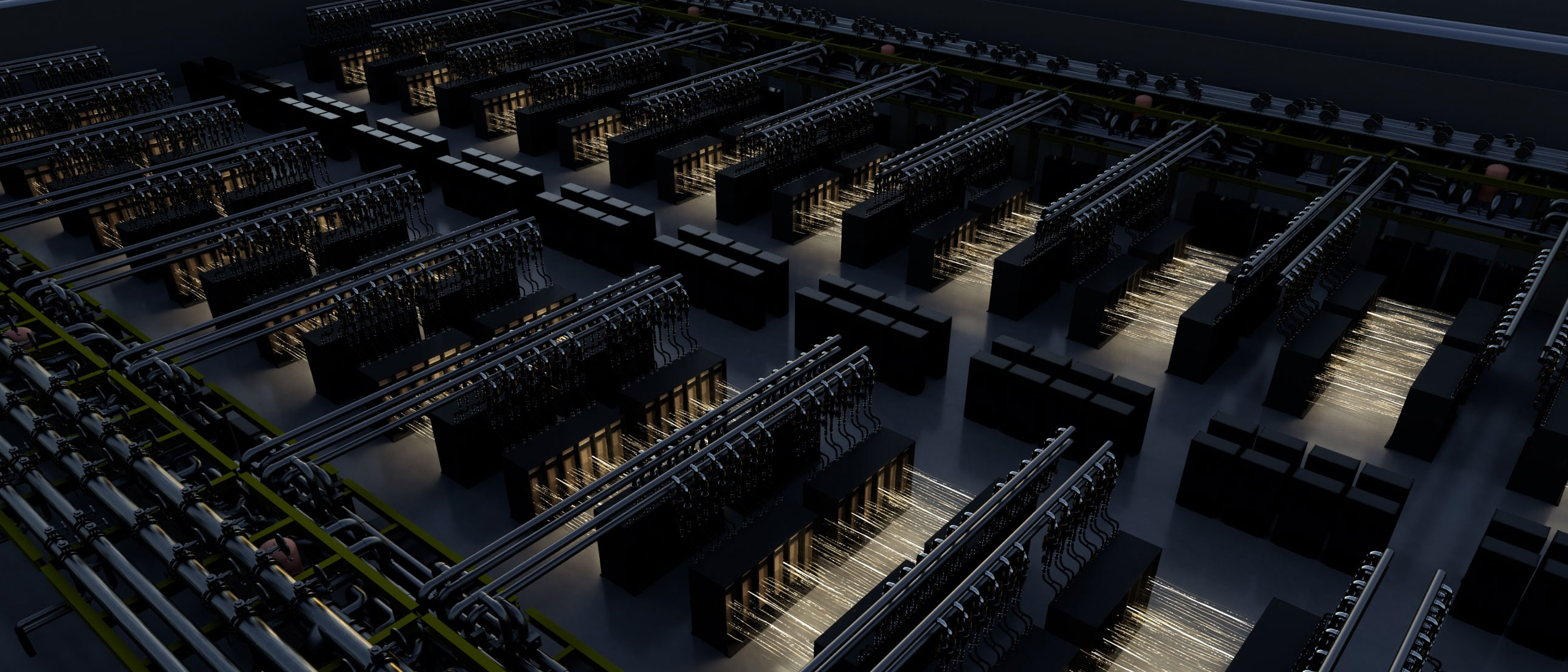 An AI factory in operation