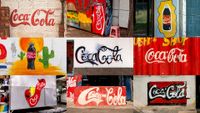 Coca-Cola logo variations campaign