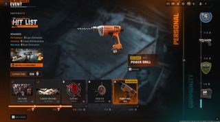 The new Power Drill melee weapon in Black Ops 6 that all players can unlock in the Hit List event.