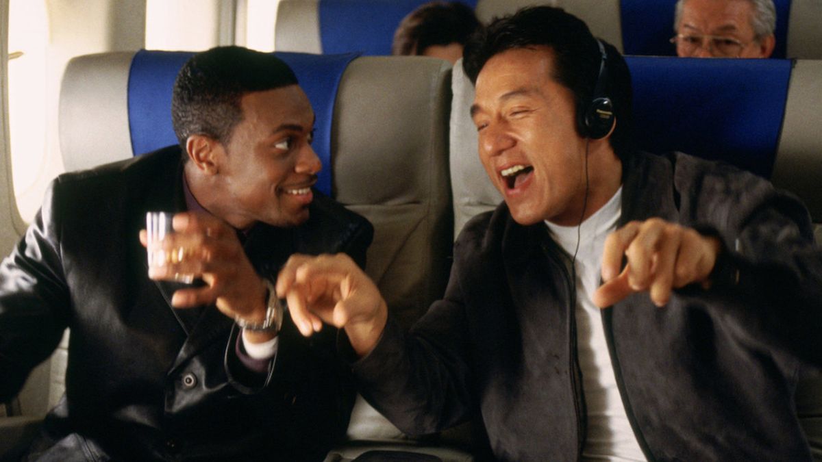 Chris Tucker and Jackie Chan in Rush Hour