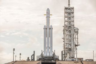 First SpaceX Falcon Heavy