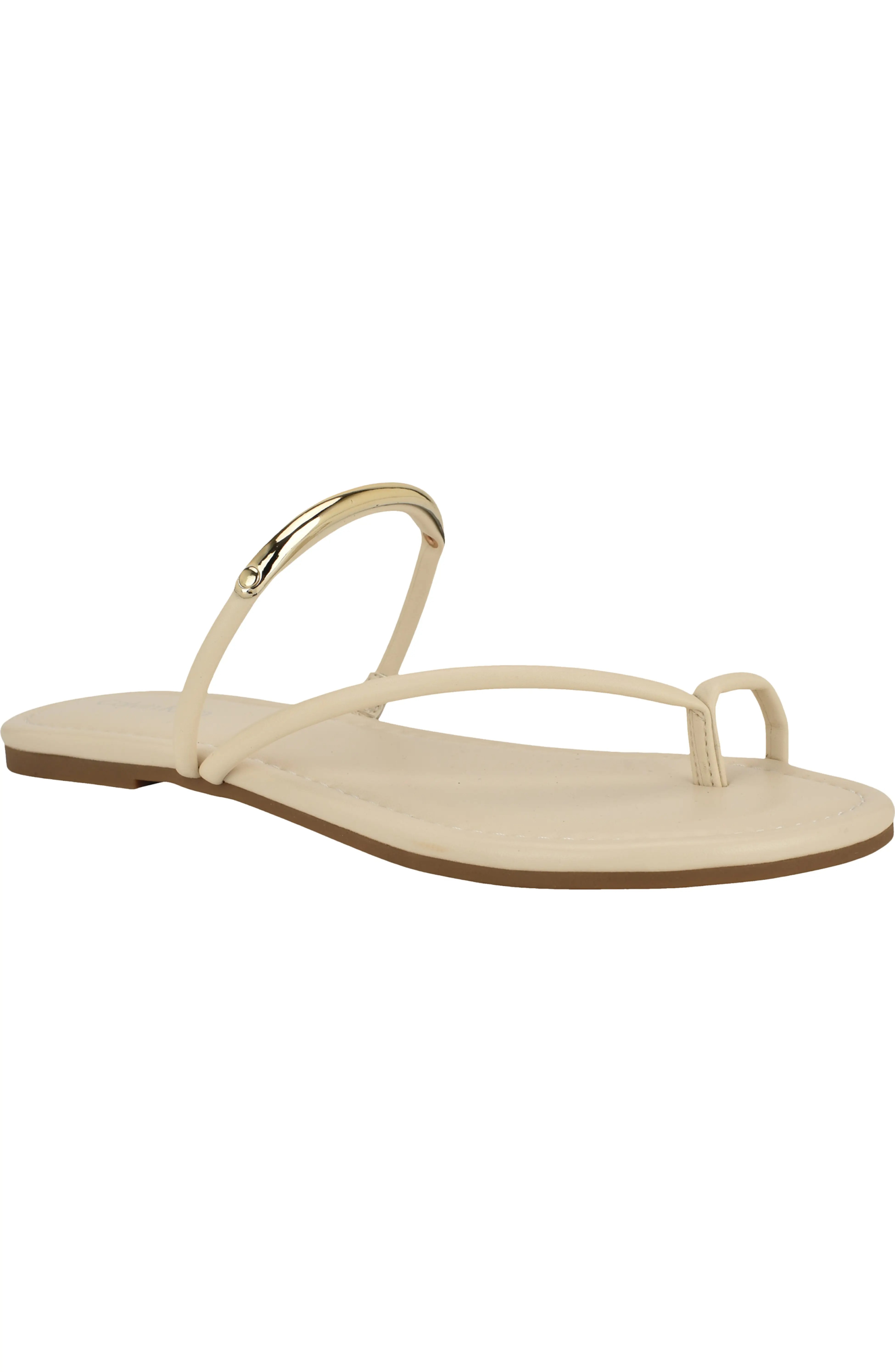 Calvin Klein, Bienna Toe Loop Sandals (Were $69)