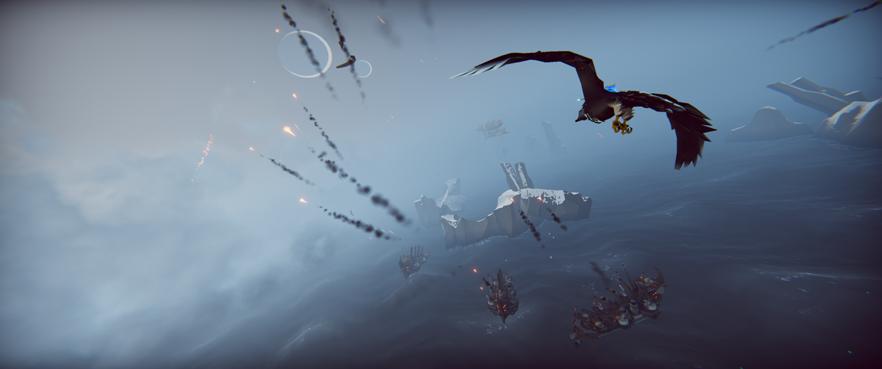 The Falconeer is a fantasy air combat game.