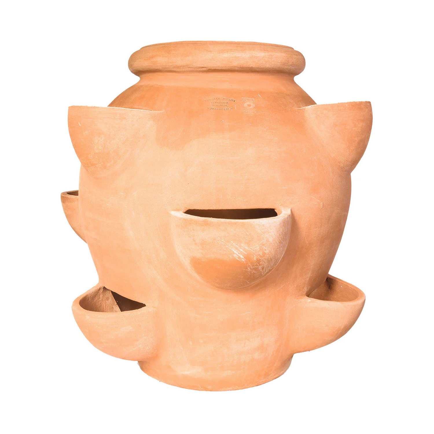 A pot with pockets by Fornace Masini from Artemest