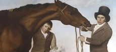 Hambletonian, Rubbing Down, 1799–1800, by George Stubbs (1724–1806), 6ft 10½in by 12ft ½in, National Trust, Mount Stewart, Co Down. ©National Trust Images/John Millar/Bridgeman