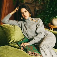 Promo image for Jackie Tohn's portrait session with Who What Wear. 