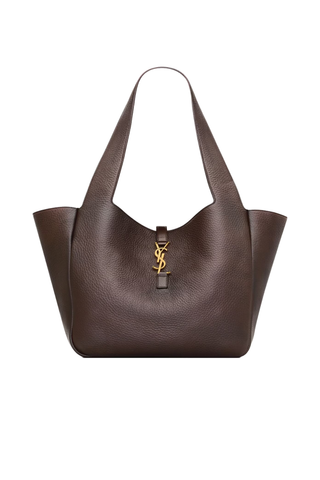 Saint Laurent Bea Tote Bag in Deer Leather