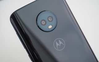 The Moto G6's dual cameras can recognize object and landmarks instantly within the stock camera app.