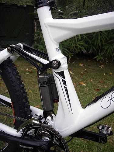 Heavily shaped tubing makes the Genius frames feel stiffer than their weights would suggest.