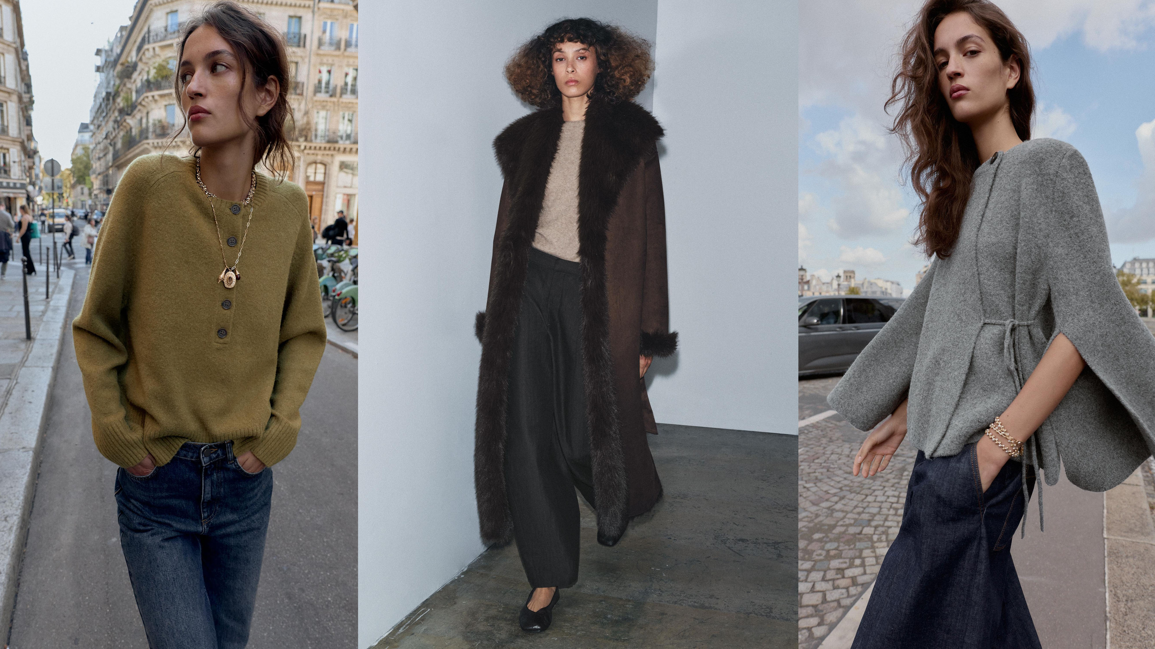 Women in Zara clothing