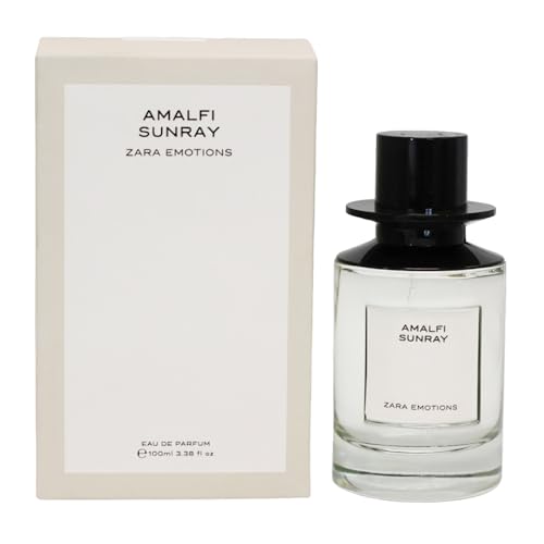Zara Emotions Amalfi Sunray Perfume for Women Fresh Citrus Orange Blossom and Musk Fragrance by Jo Malone Eau De Parfum 100ml (3.4 Fl. Oz.)