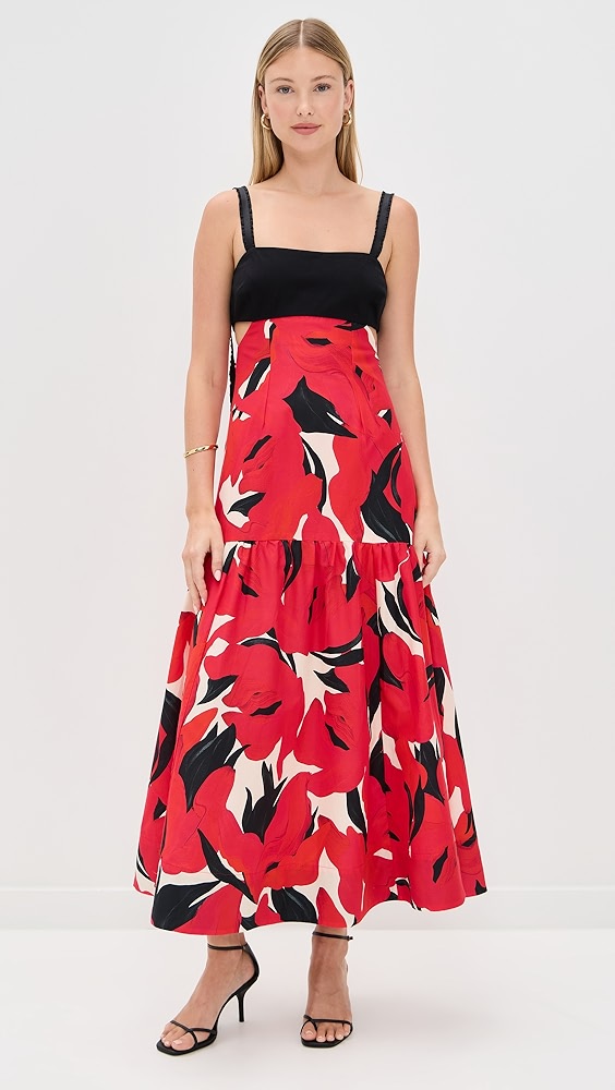 Amur Selna Tie Strap Dress