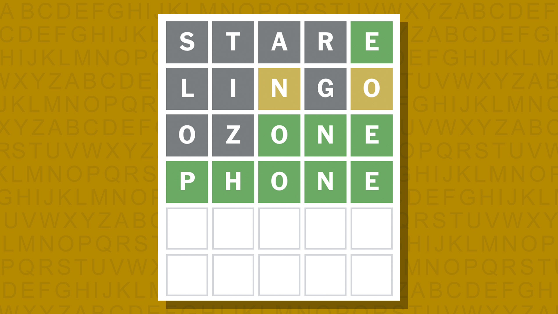 Ответ в формате Word для игры 920 на желтом фоне