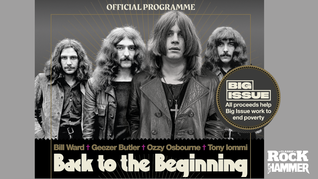 Part of the cover of the Back To The Beginning programme