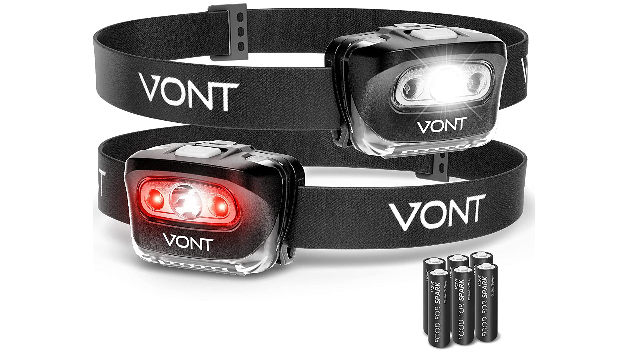 Product photo of the Vont Spark headlamp