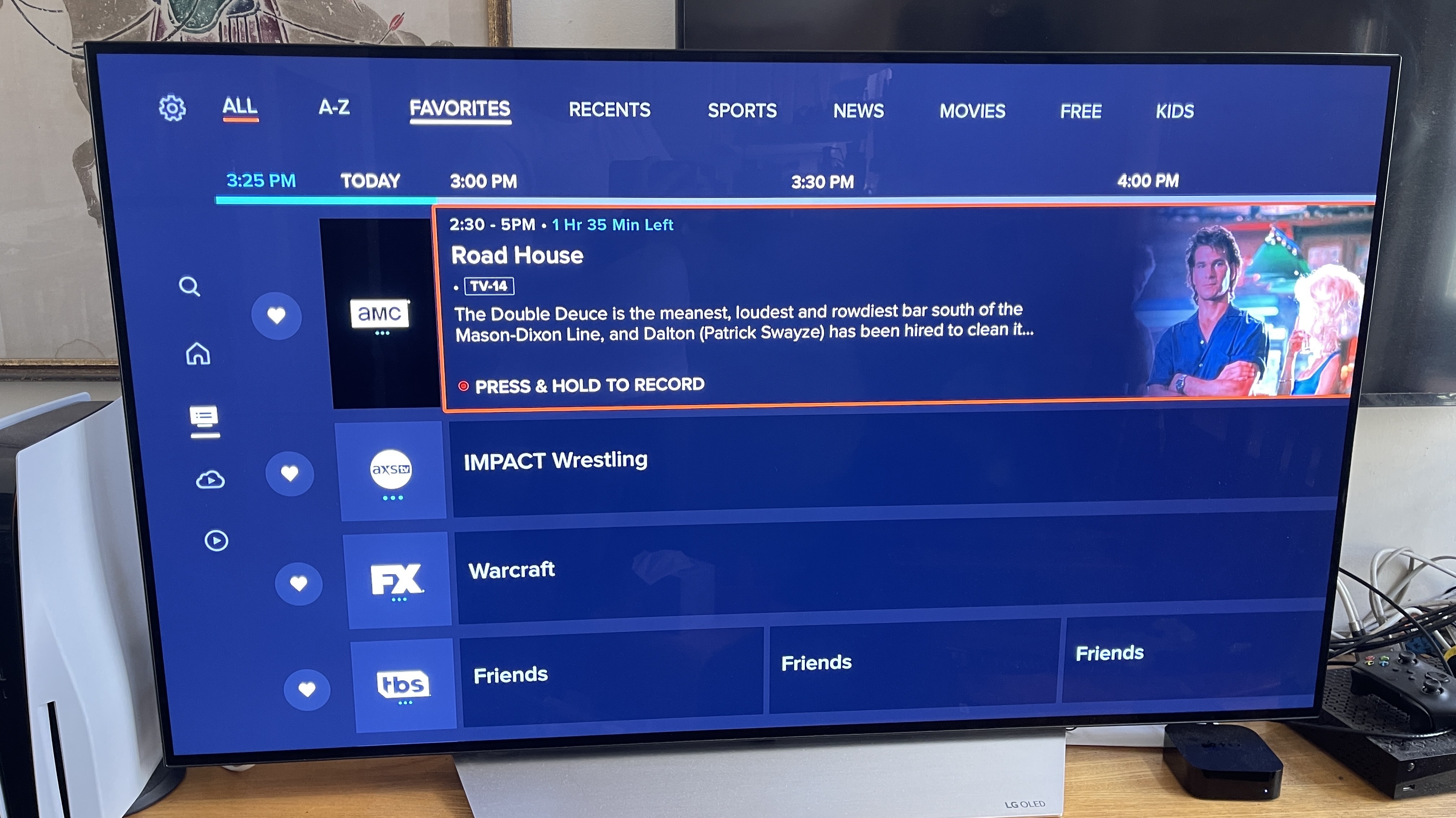 Sling TV Channel Guide
