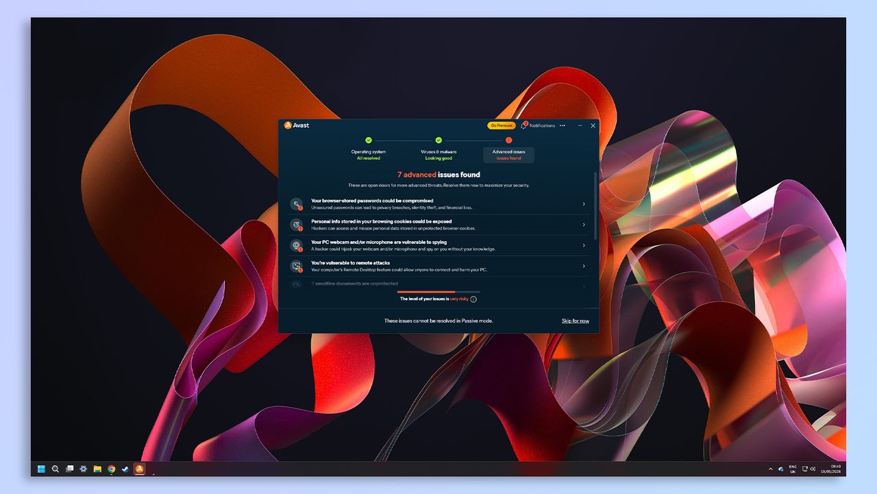 Avast One antivirus software screenshot